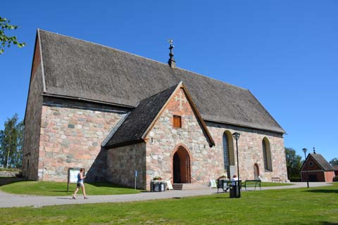 Die Kirche der Altstadt in Luleå